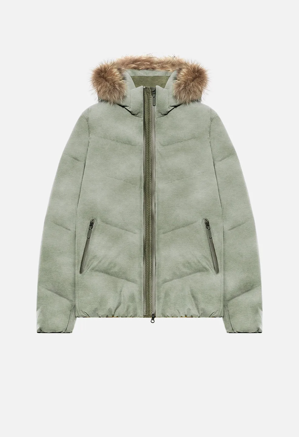 John Elliott X Descente Allterrain Mizusawa Tie Dye Down Jacket / Mojave X Sage