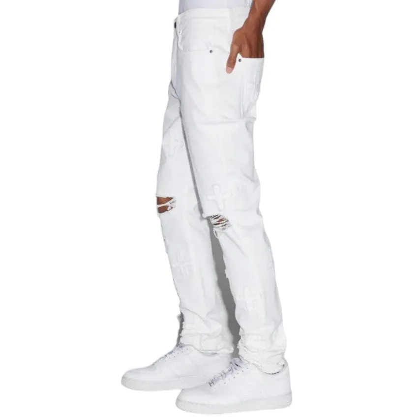 Ksubi Chitch Arktik Kraftwerk Denim (White) MSP24DJ027