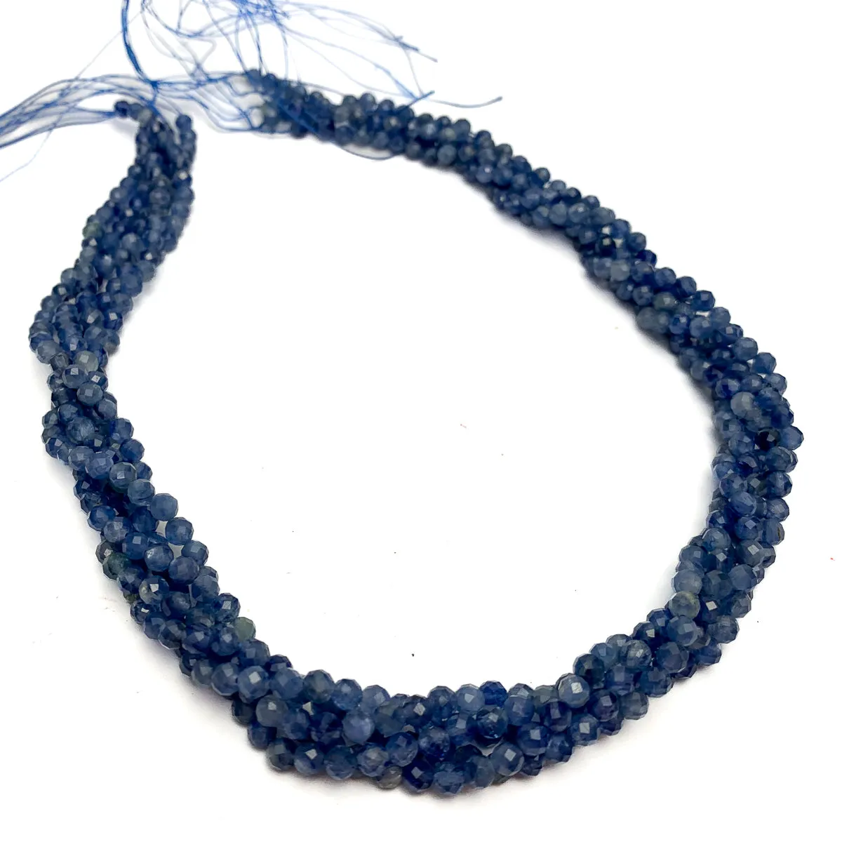 Kyanite Kenya 4mm Faceted Rounds