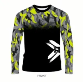 Ledi Adult Black/Yellow Camo Jersey