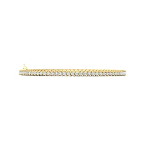 Martin Flyer 14k Gold Diamond Tennis Bracelet