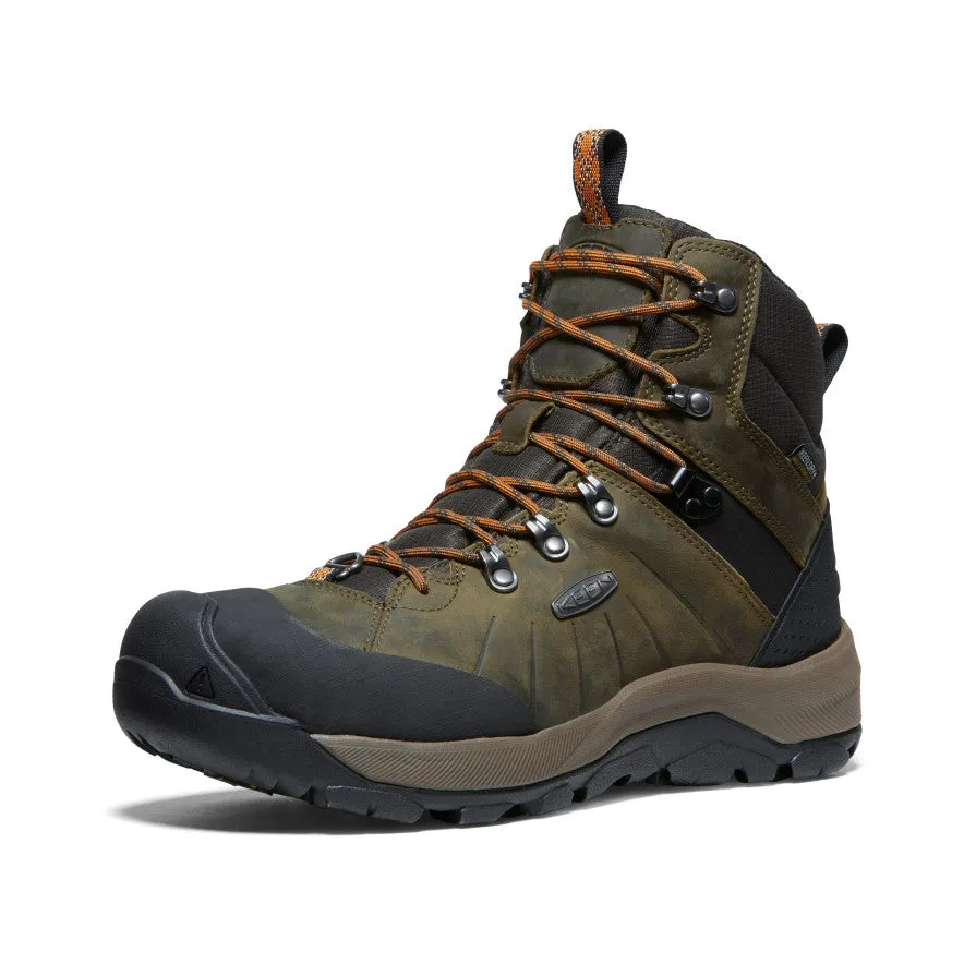 Men's Revel IV Polar Waterproof Boot  |  Dark Olive/Marmalade