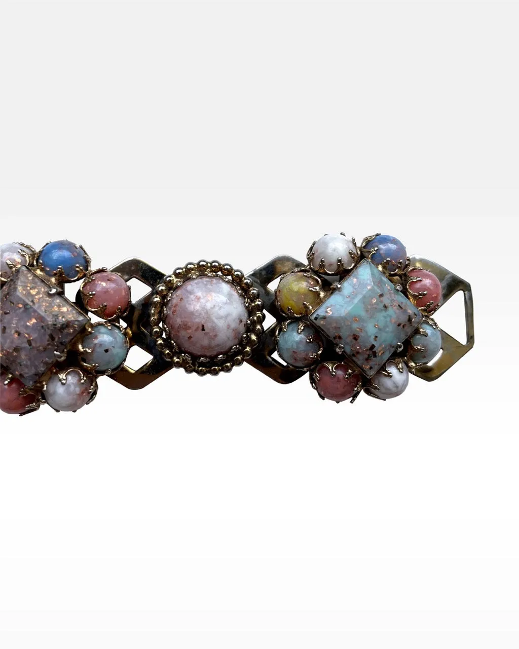 Multicolored Faux Stone Bracelet