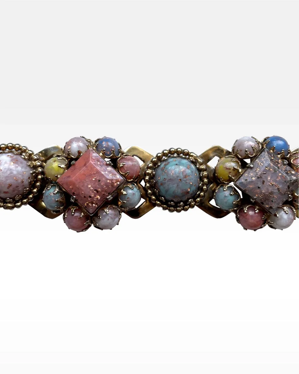 Multicolored Faux Stone Bracelet