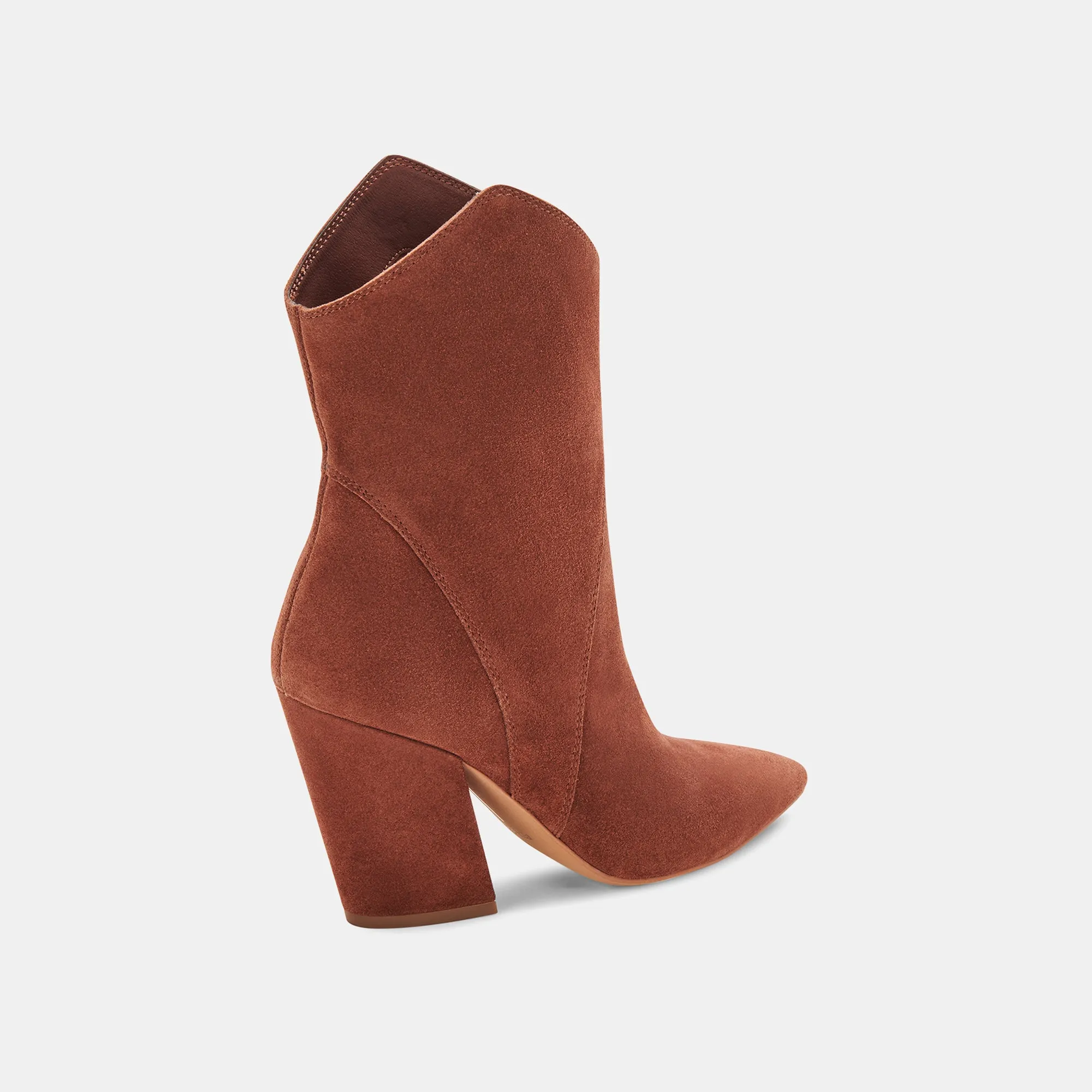 NESTLY BOOTIES BRANDY SUEDE