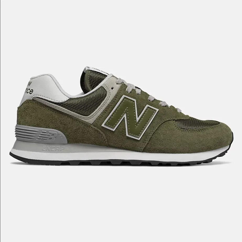 New Balance men's sneakers shoe ML574EGO olive night