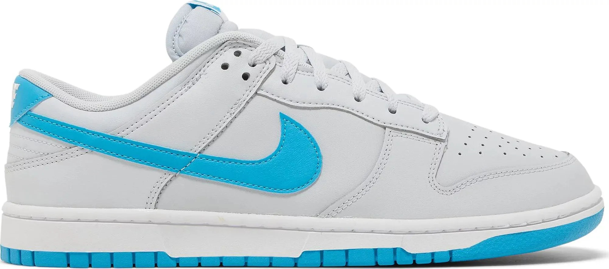 Nike Dunk Low Retro Pure Platinum Blue Lightning