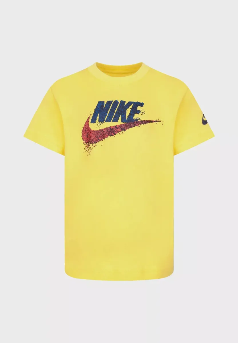 NIKE JUNIOR GRAVEL FUTURA YELLOW TEE