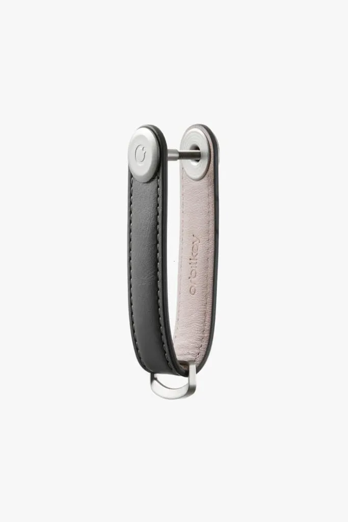 Orbitkey 2.0 Leather - Charcoal / Grey