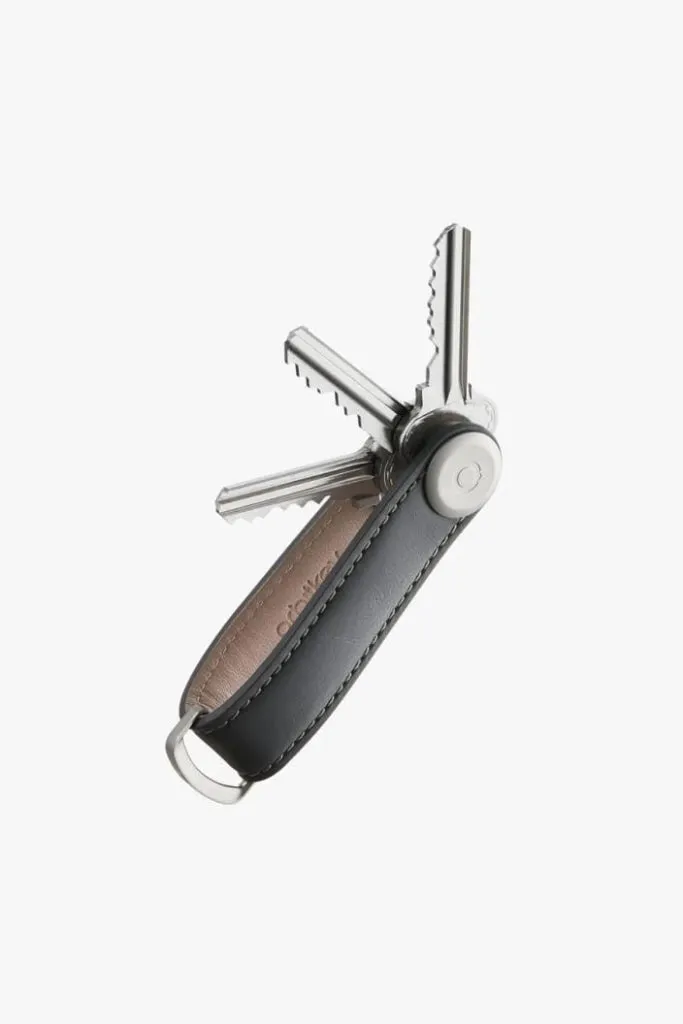 Orbitkey 2.0 Leather - Charcoal / Grey