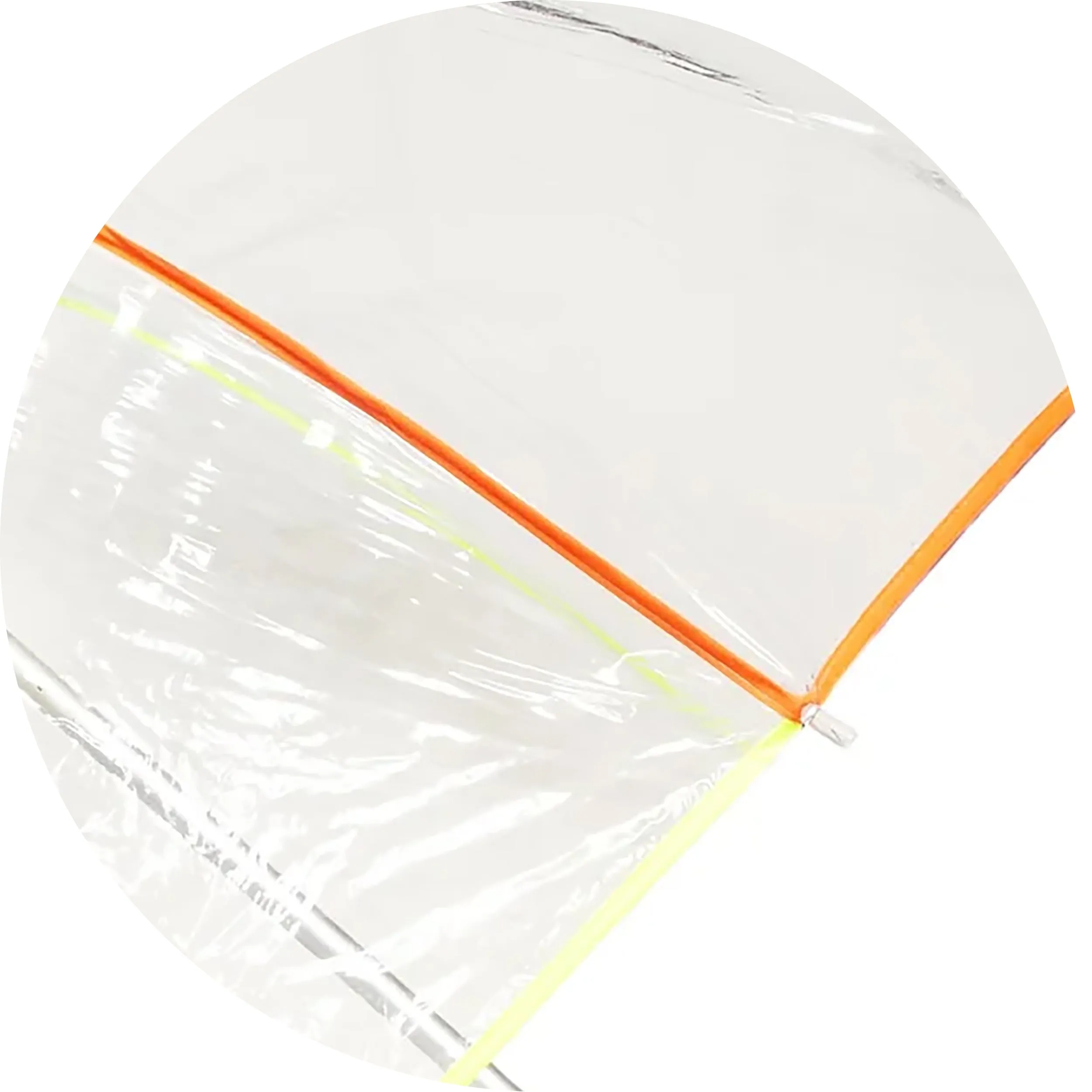 Parapluie Transparent PVC/Néon