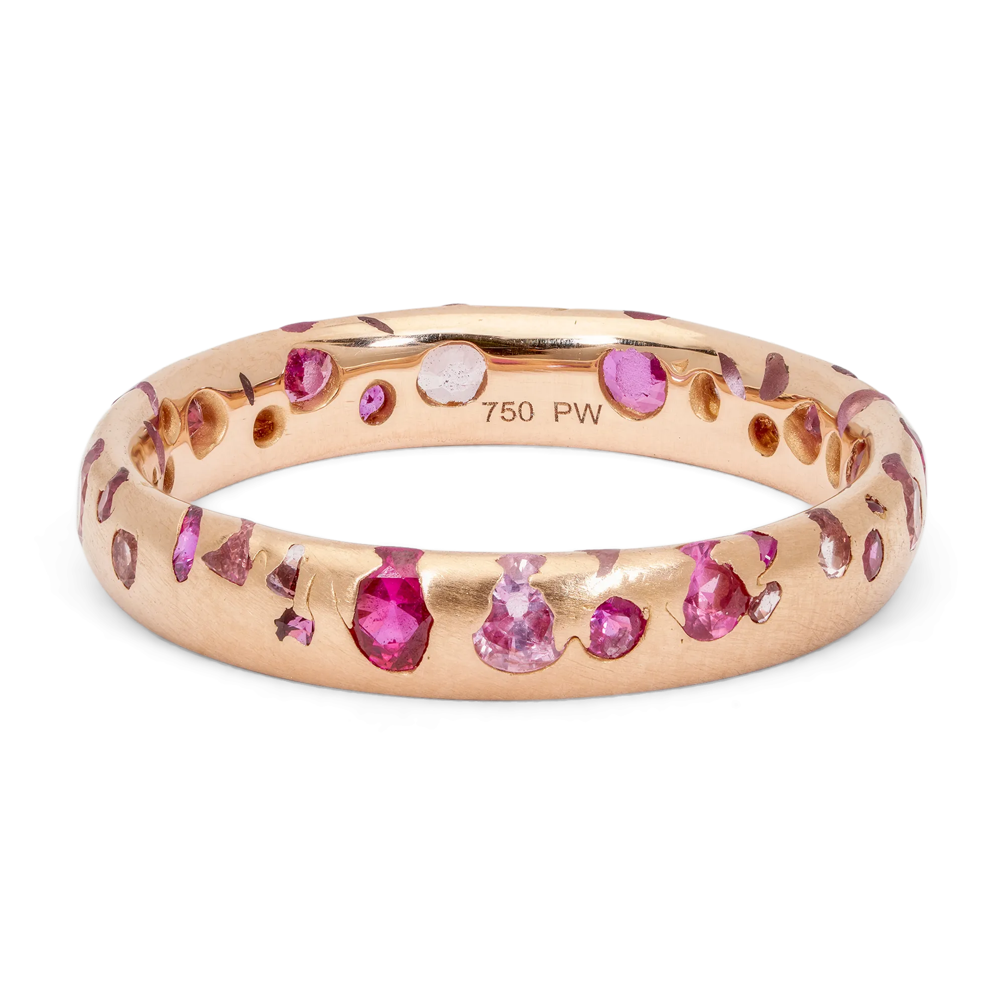 Pink Confetti Ring in Rose - Size 7 - 11044