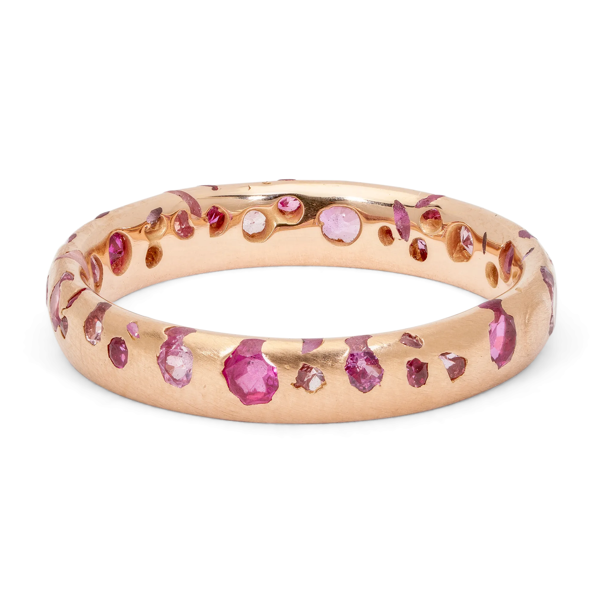 Pink Confetti Ring in Rose - Size 7 - 11044