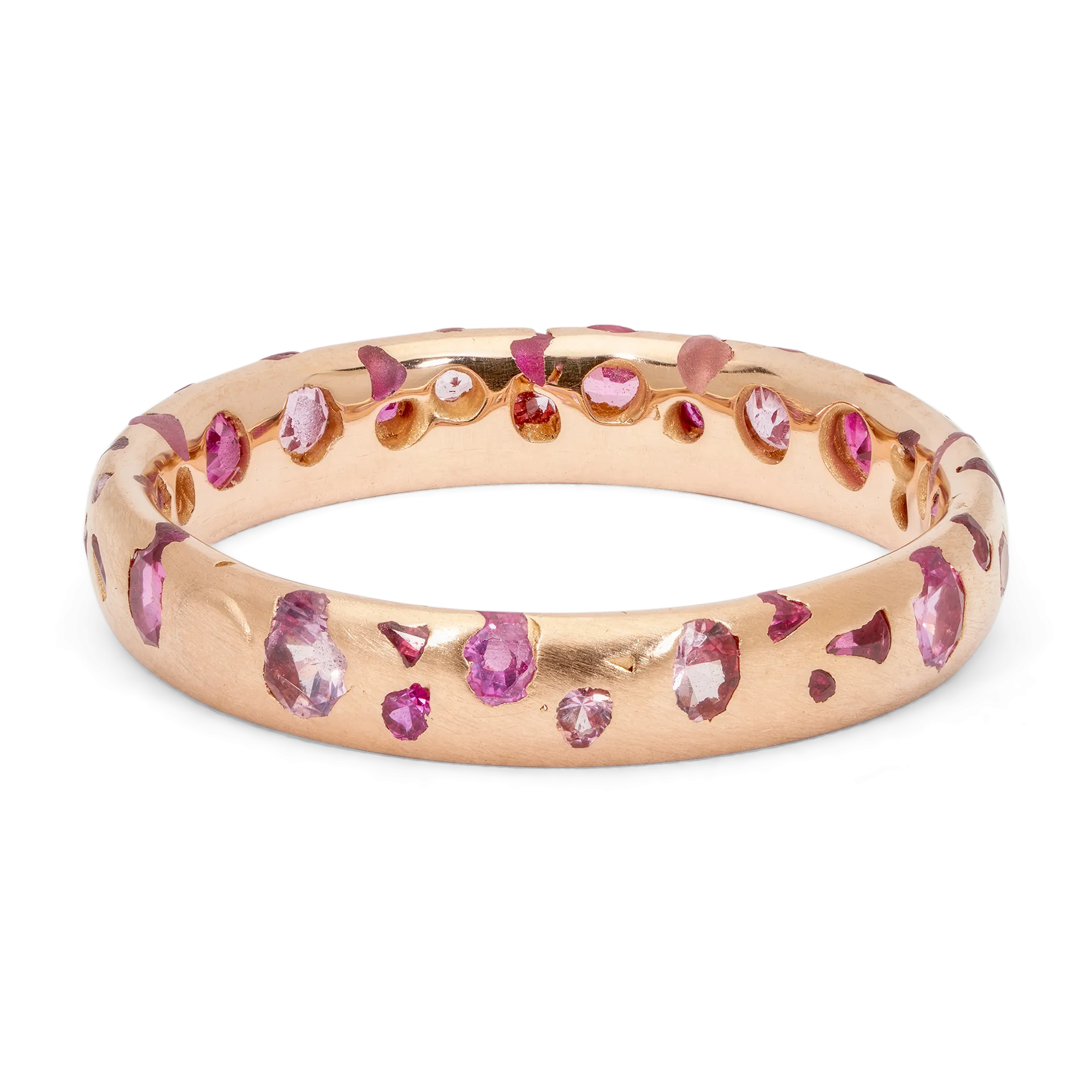 Pink Confetti Ring in Rose - Size 7 - 11044