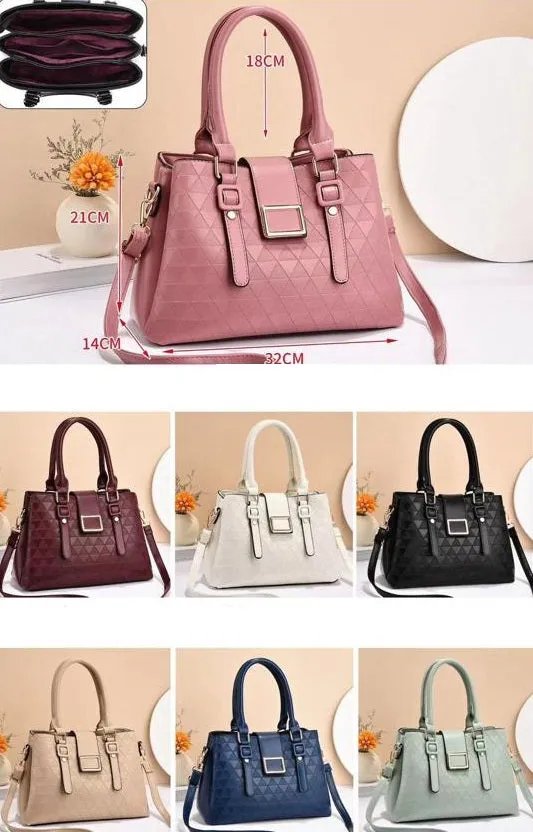 Pink Handbag For Girls 8820-19