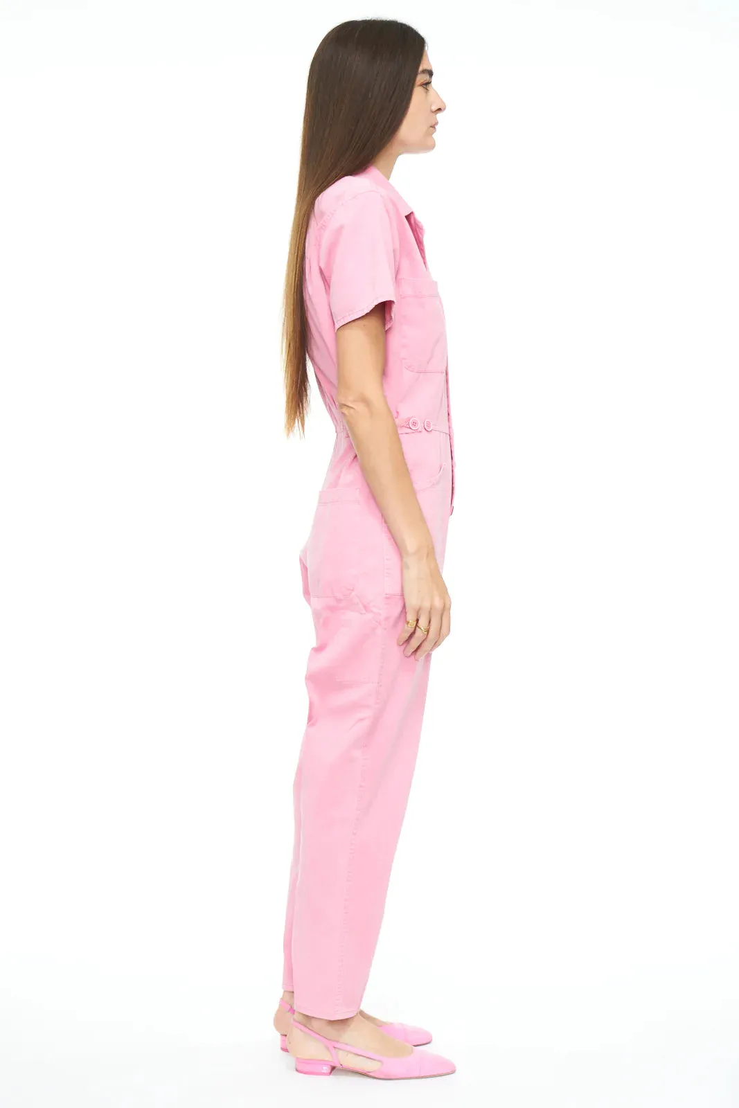 Pistola Grover Short-Sleeved Pink Jumper