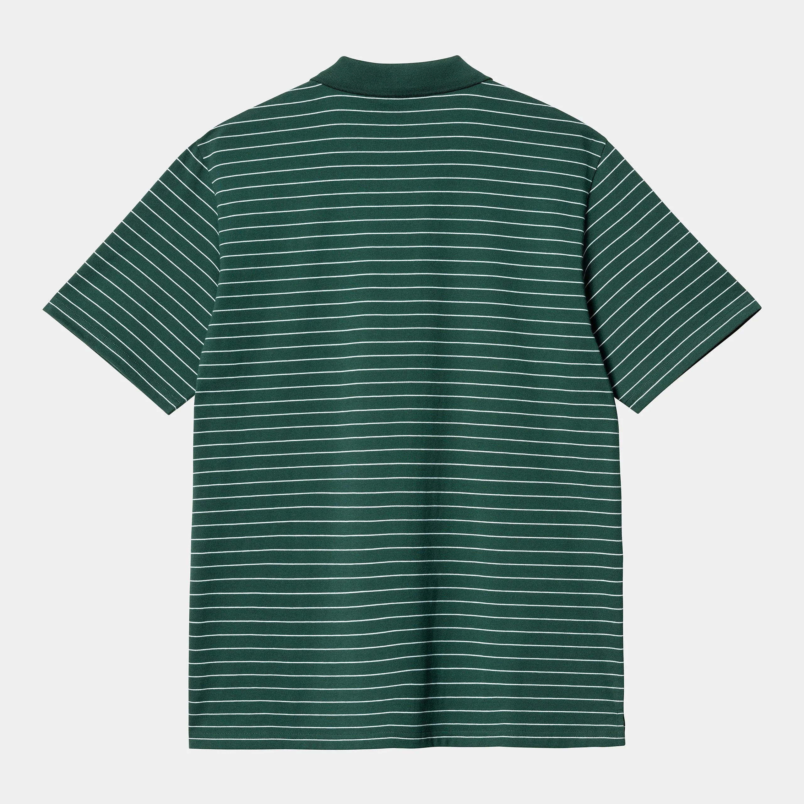 POLO SS CANSON GREEN STRIPES / CARHARTT WIP