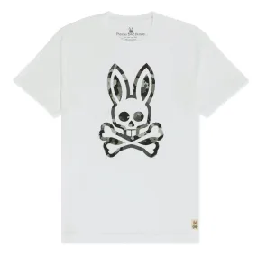 Psycho Bunny Howgate Camo Tee in White