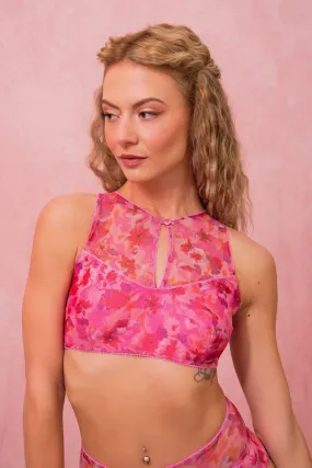 RAD Paradiso Volcana Top - Floral Pink