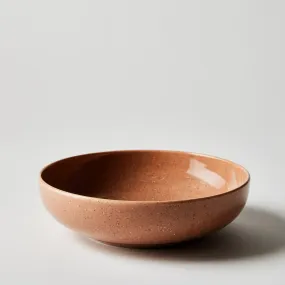 Raina Speckled Porcelain Sienna Pasta Bowl