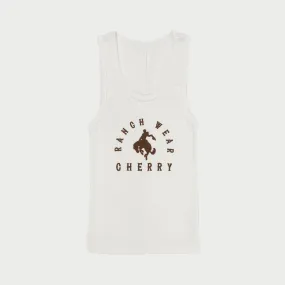 Ranch Wear Tank Top (Vintage White)