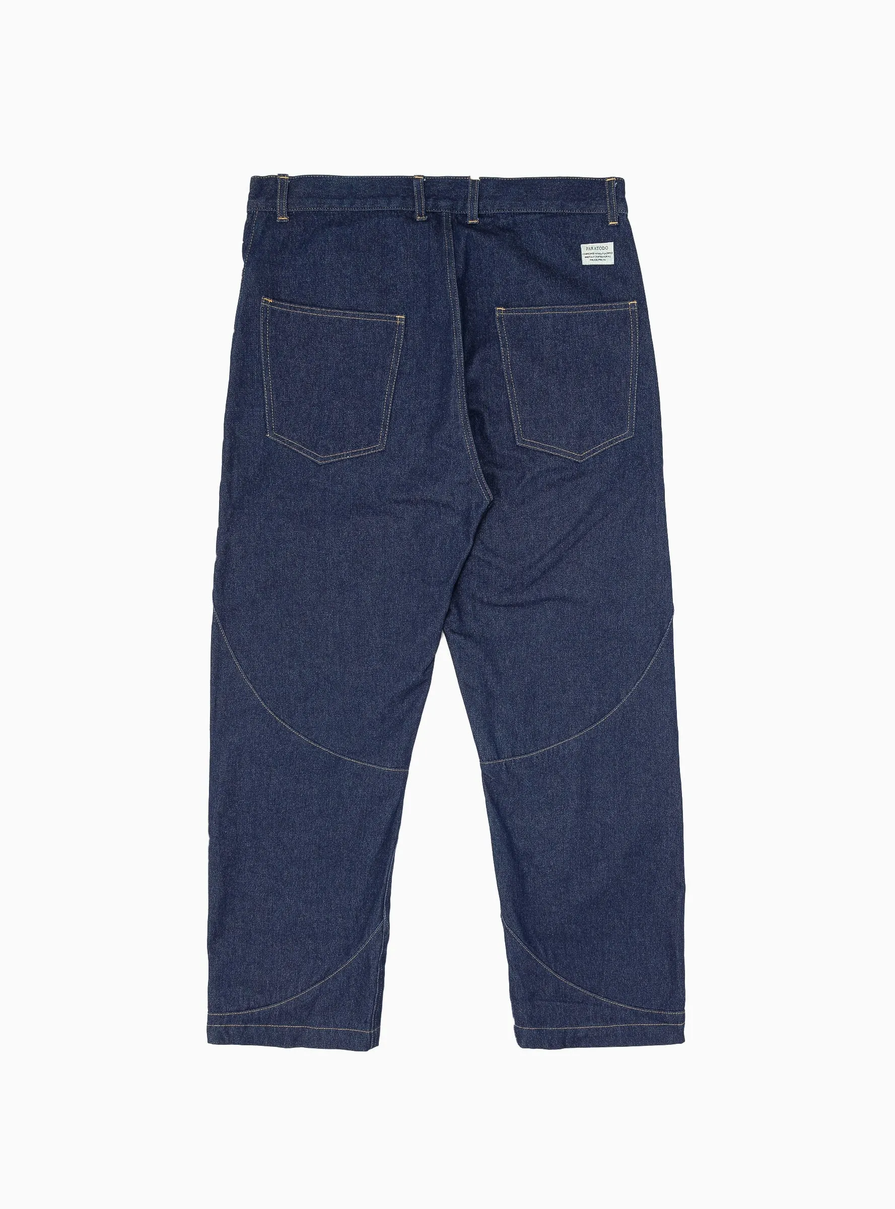 Range Scoured Denim Jeans Blue