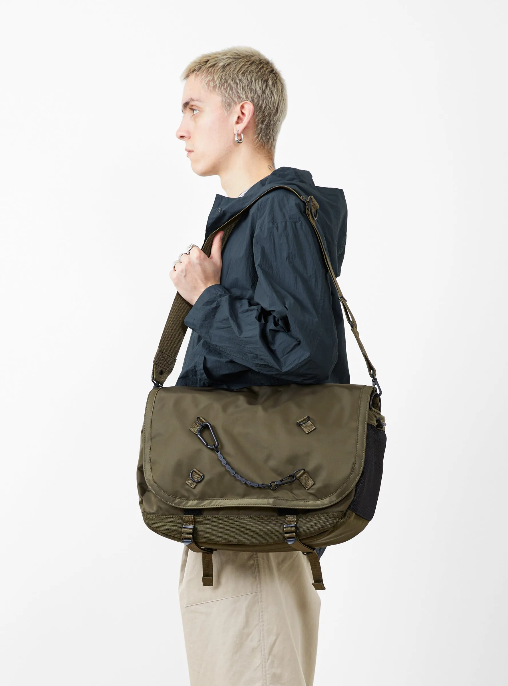 RIDE Messenger Bag Olive Green