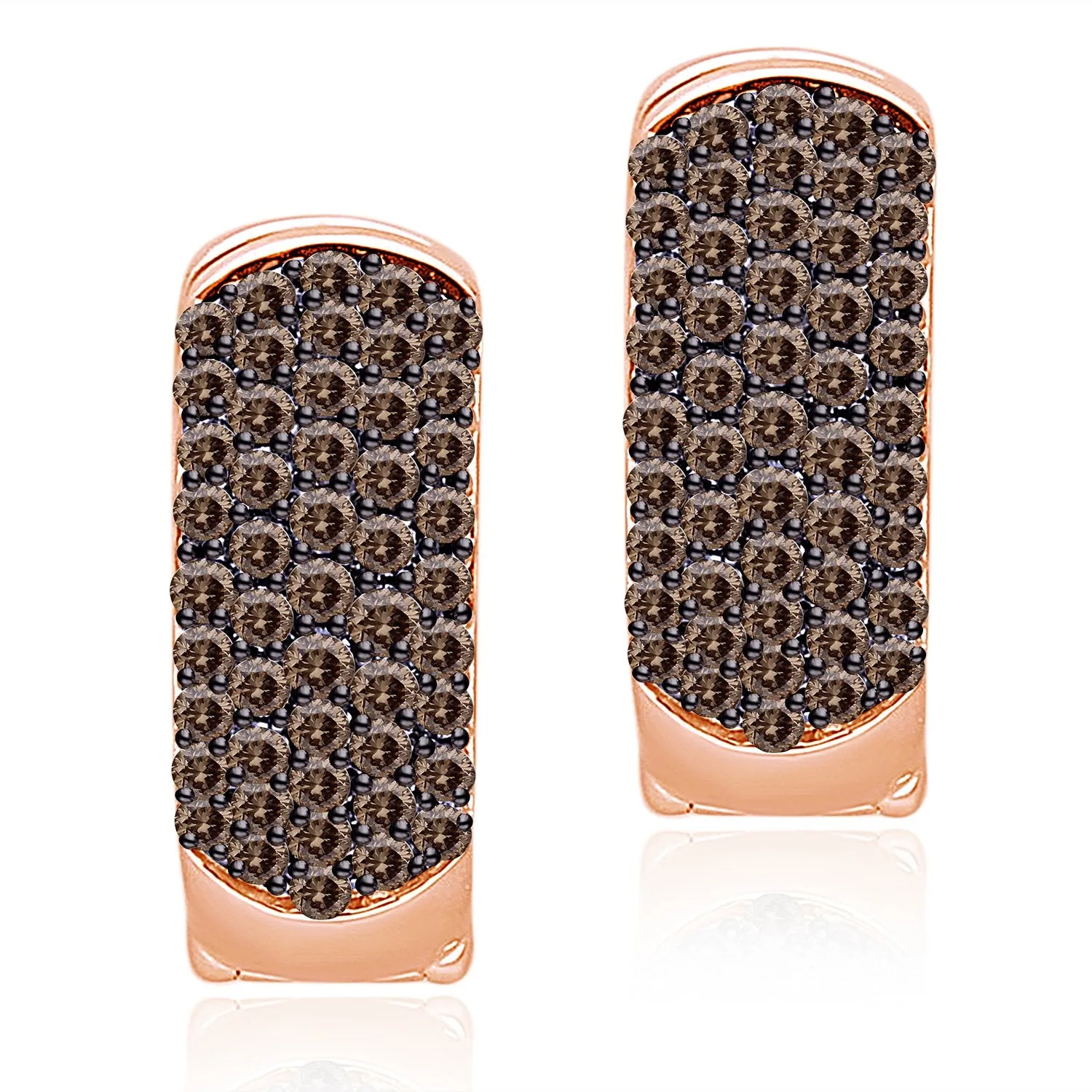 Rose Gold Coco Diamond Eternal Earrings