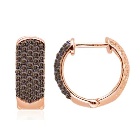 Rose Gold Coco Diamond Eternal Earrings