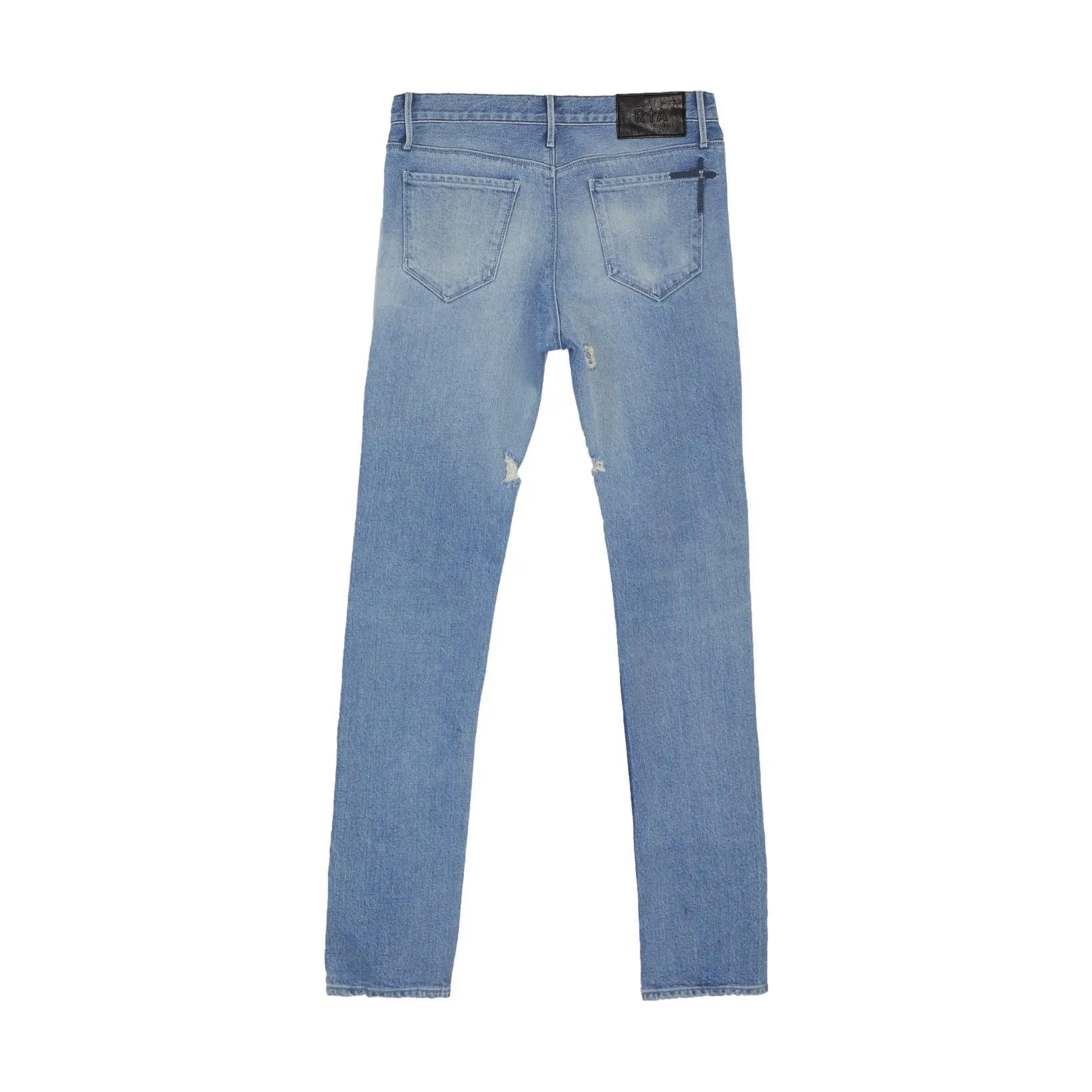 RTA BRYANT MEDIUM BLUE DISTRESSED JEANS