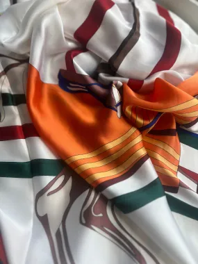 Silky Scarf | Hermes Horse