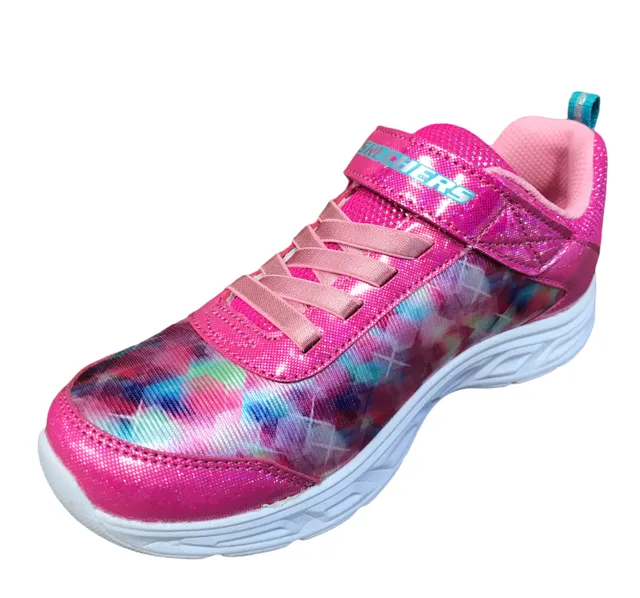 Skechers girls' sneakers S Lights Litebeams Dance N Glow 10921L NPMT shock pink