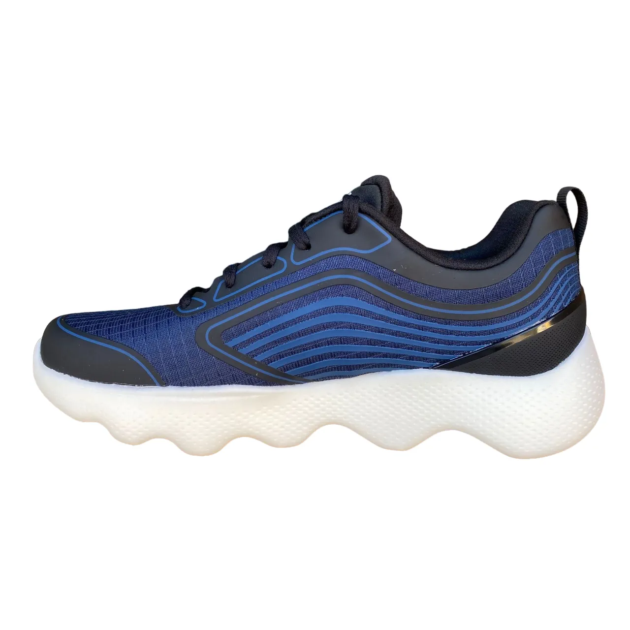 Skechers leisure sports shoe Go Walk Massage Fit Hidro 216412/NVBK blue-black 