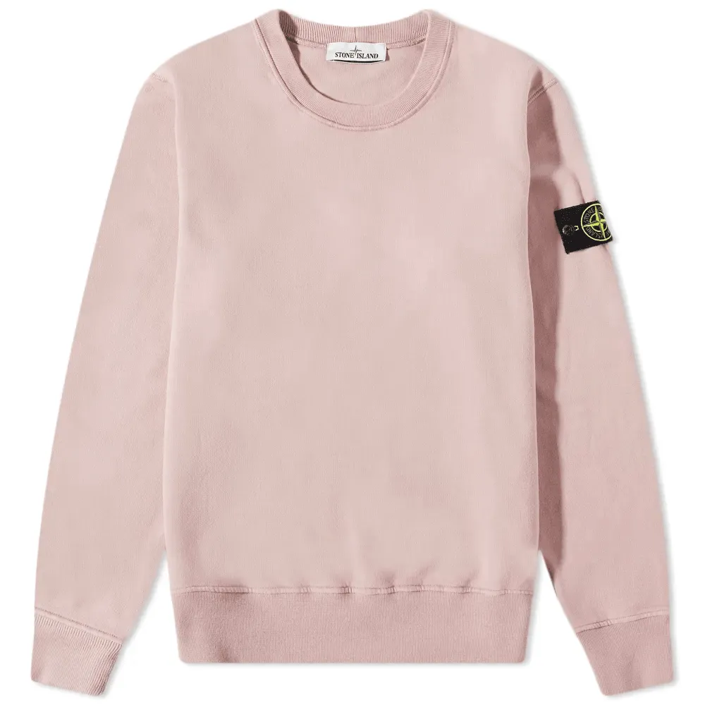 Stone Island Crewneck Sweatshirt Rose Pink