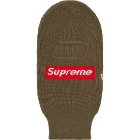 Supreme New Era Box Logo Balaclava (Olive)