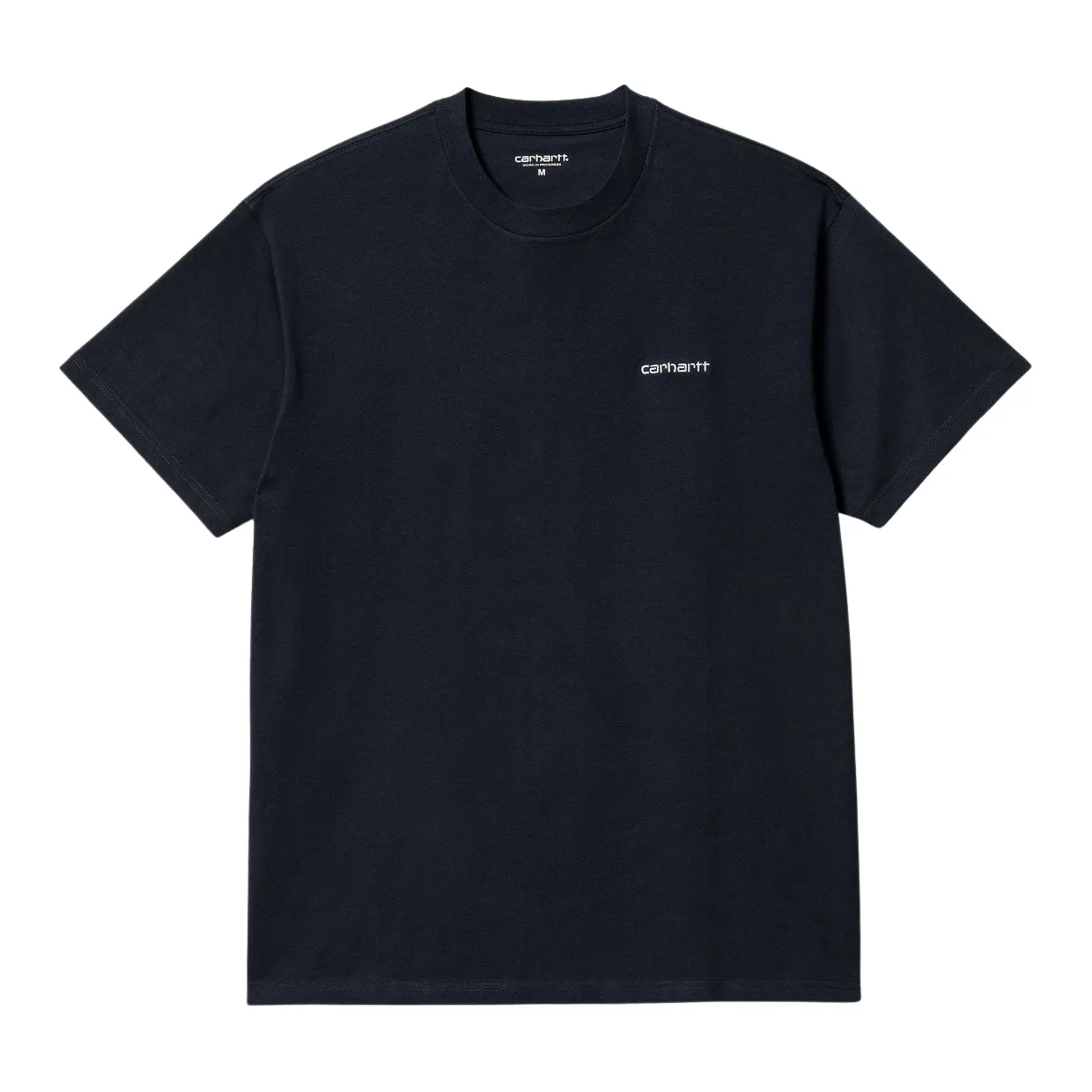 T-shirt Uomo Carhartt WIP S/S Script Embroidery Blu