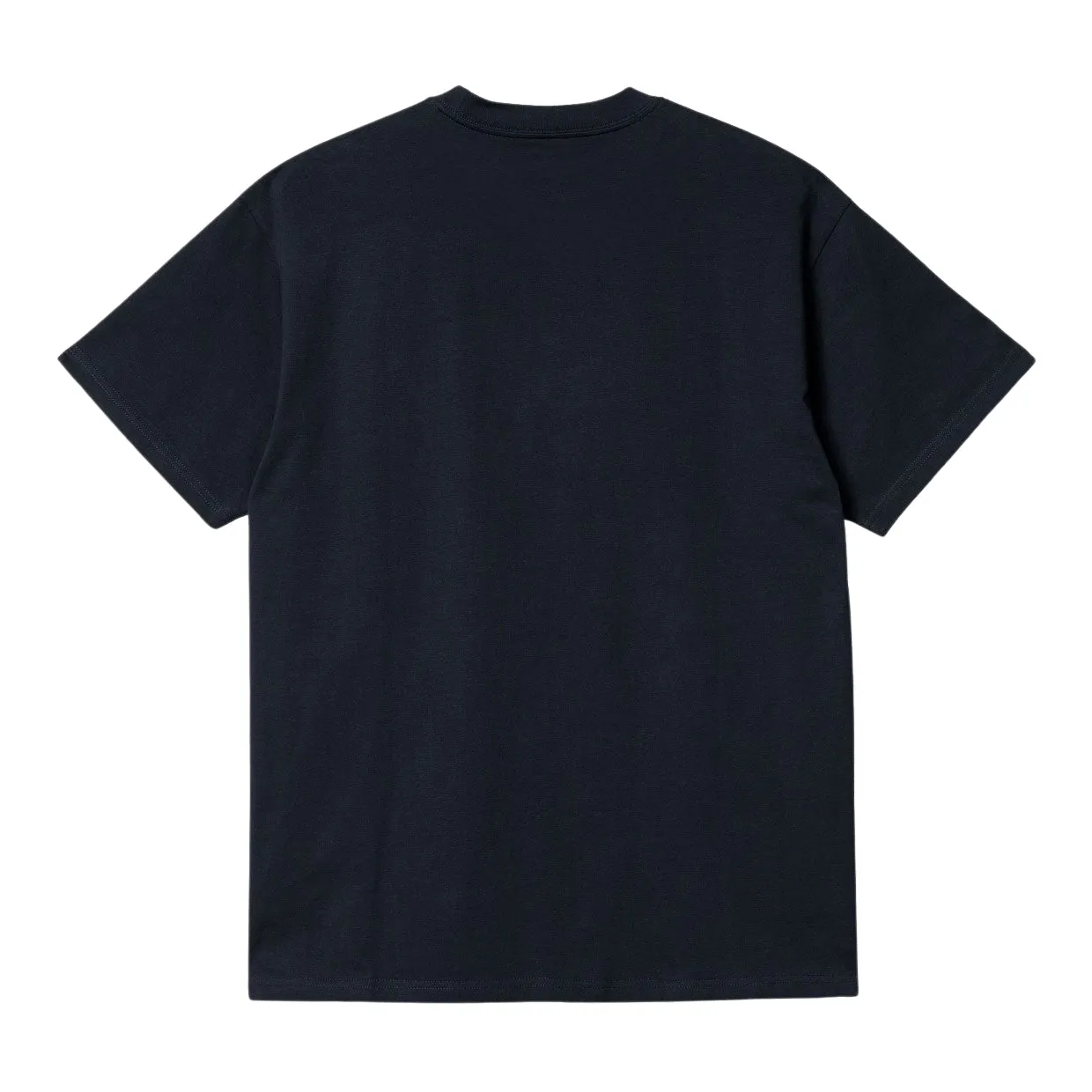 T-shirt Uomo Carhartt WIP S/S Script Embroidery Blu