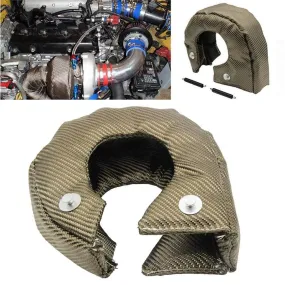 T3 T25 Car Turbo Protection Blanket Heat Shield Barrier Turbocharger Wrap Cover reduces turbo lag increases turbo spool time