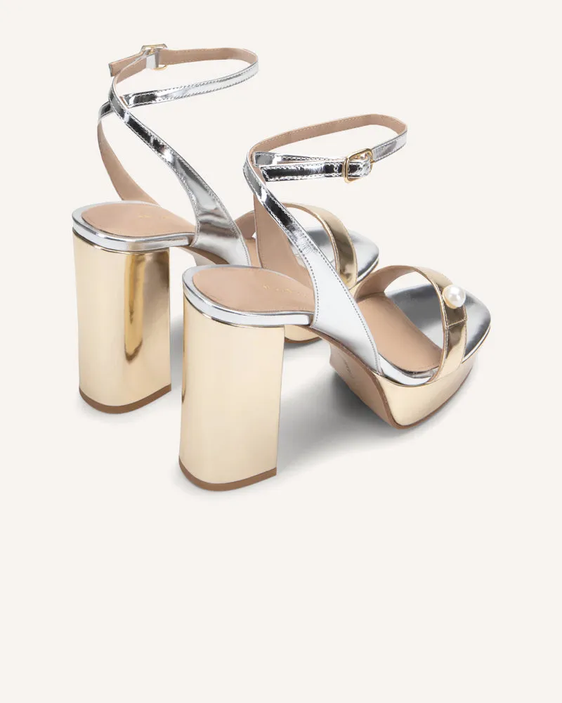 Tara Silver & Gold Platforms