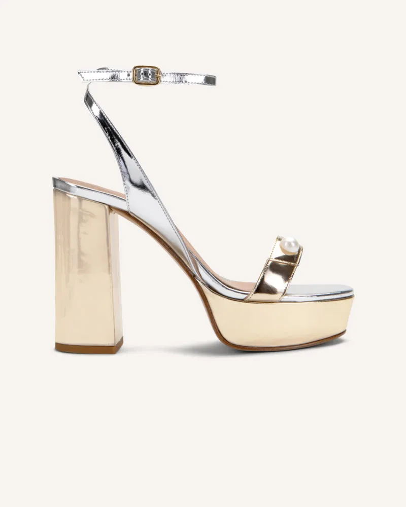 Tara Silver & Gold Platforms