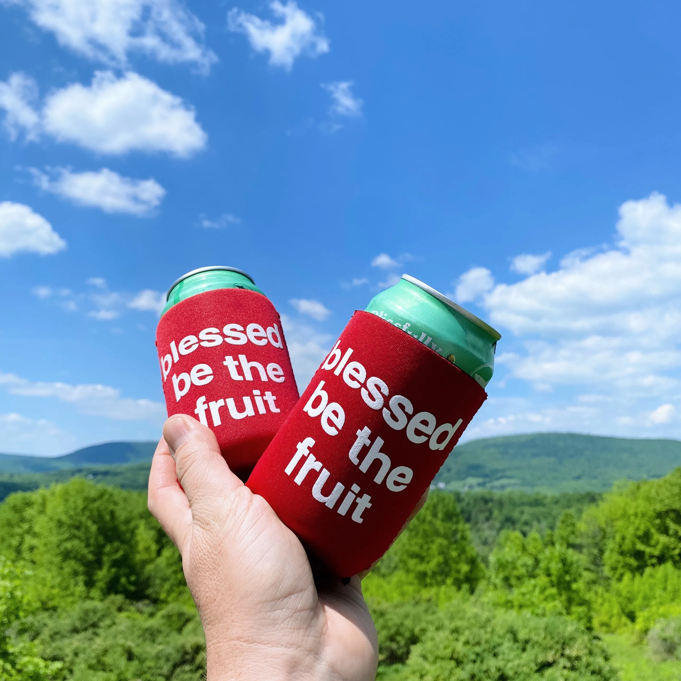 The Handmaids Tale Blessed Be the Fruit Koozie