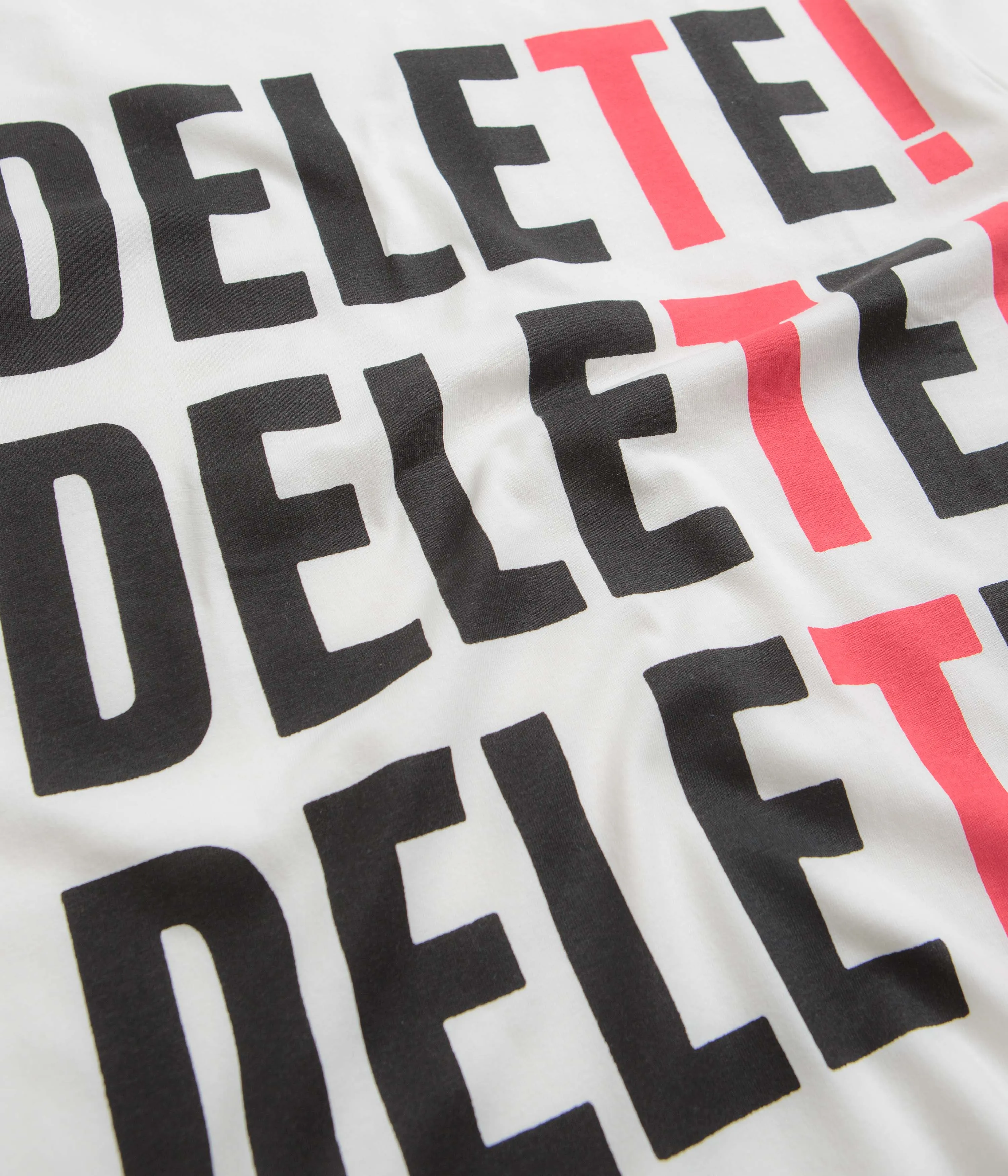 The Trilogy Tapes Delete T-Shirt - White