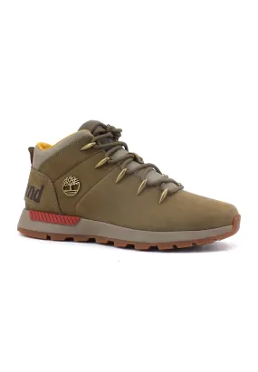 TIMBERLAND Sprint Trekker Stivaletto Uomo Olive Nubuk TB0A61JG327