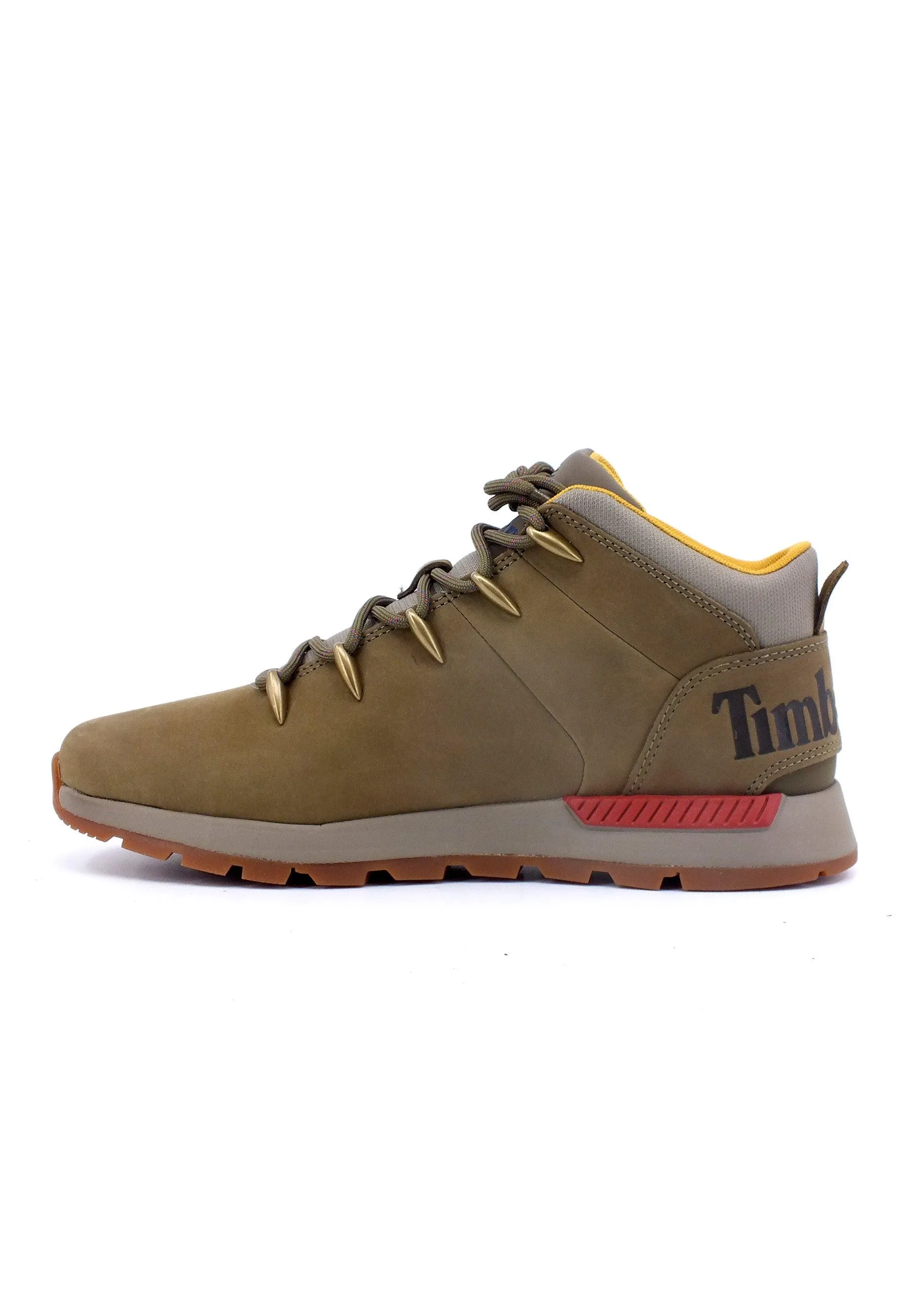 TIMBERLAND Sprint Trekker Stivaletto Uomo Olive Nubuk TB0A61JG327