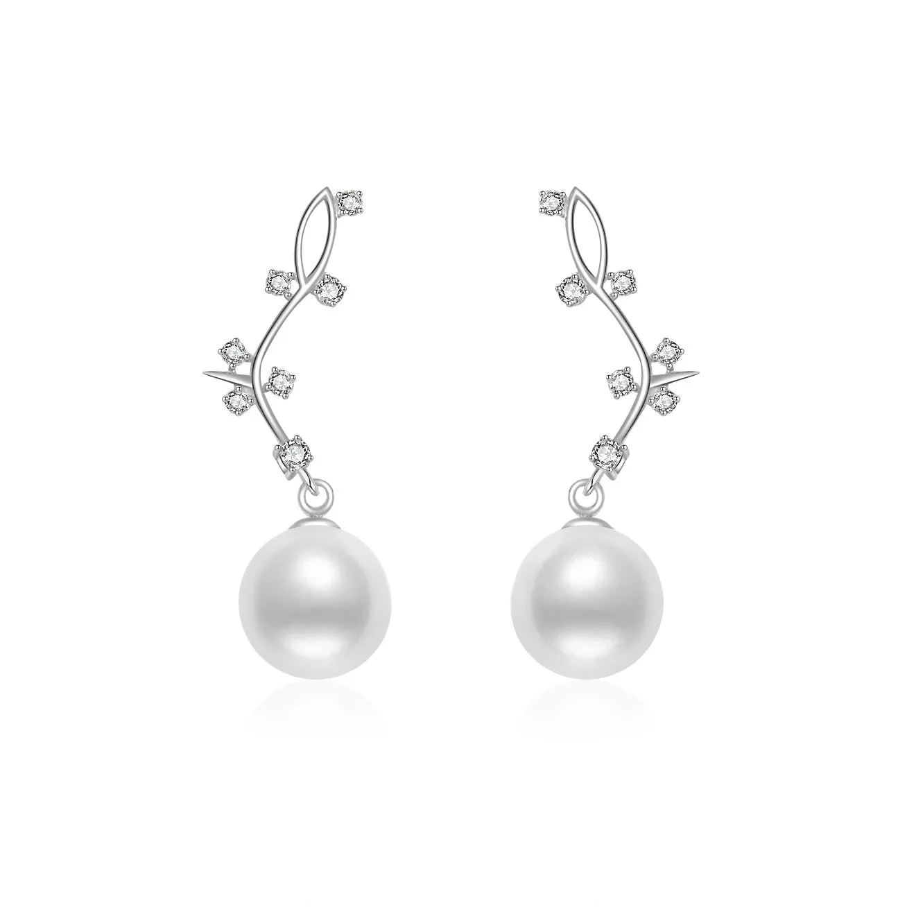 Top Grade Freshwater Pearl Earrings WE00702 | STARRY