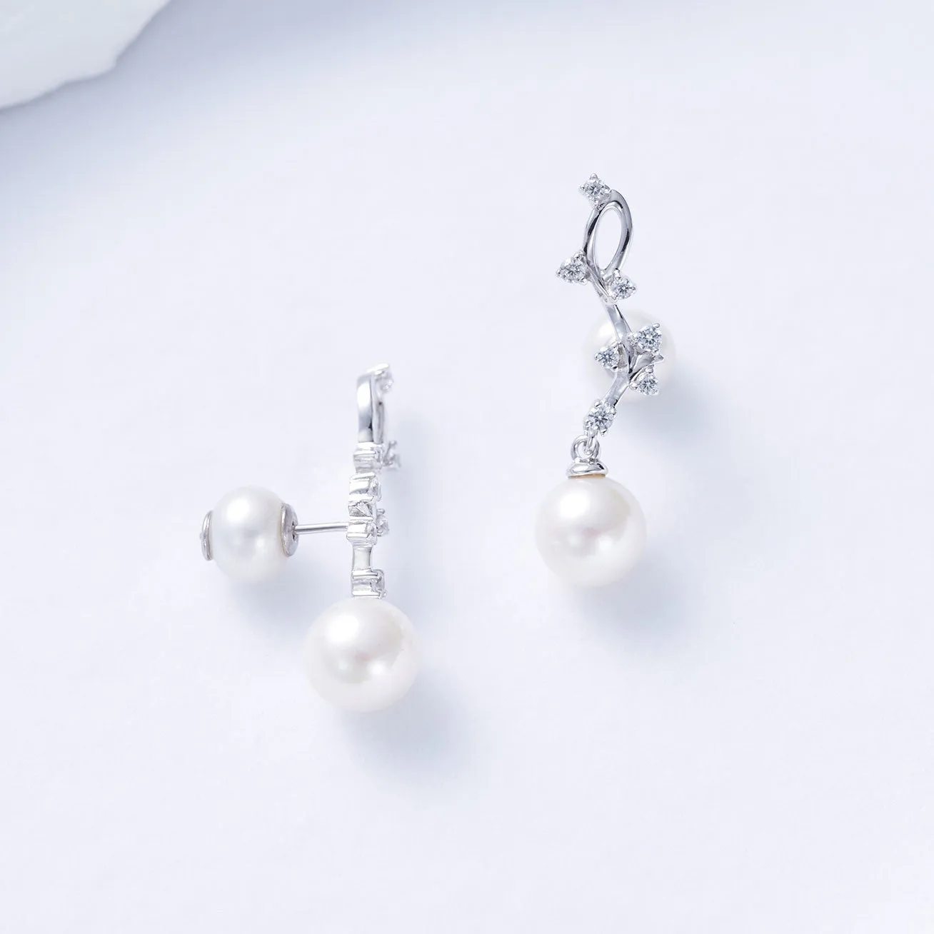 Top Grade Freshwater Pearl Earrings WE00702 | STARRY