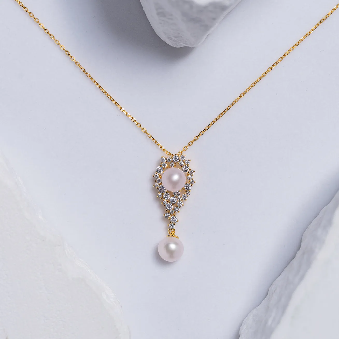 Top Grade Pearl Necklace WN00528 | CELESTE