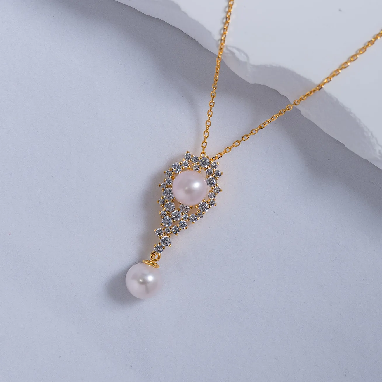 Top Grade Pearl Necklace WN00528 | CELESTE