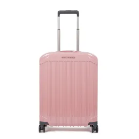 Trolley cabina PIQUADRO Rigido Ultra Slim con 4 Ruote Colore Rosa Linea PQ-Light - BV4425PQL