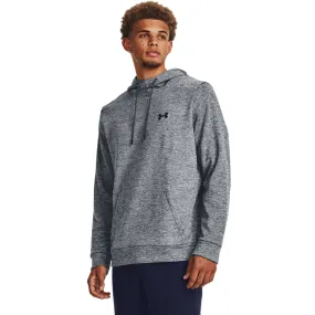 'Under Armour' Men's Armour Fleece Twist Hoodie - Pitch Grey / Black